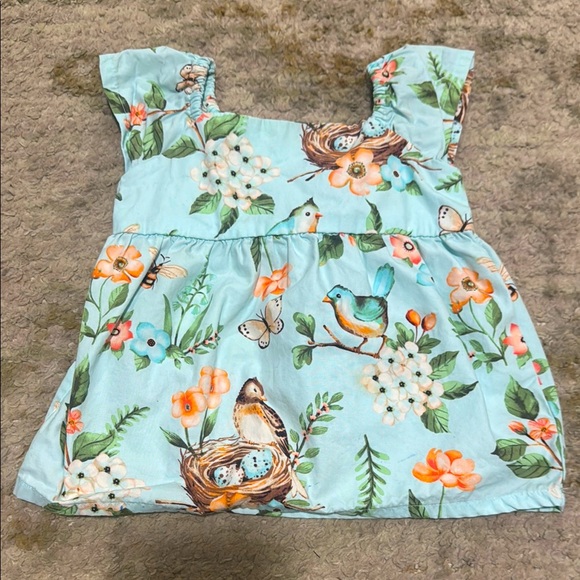 Gymboree Baby Girl Bird Top 12-18 months - Picture 1 of 3